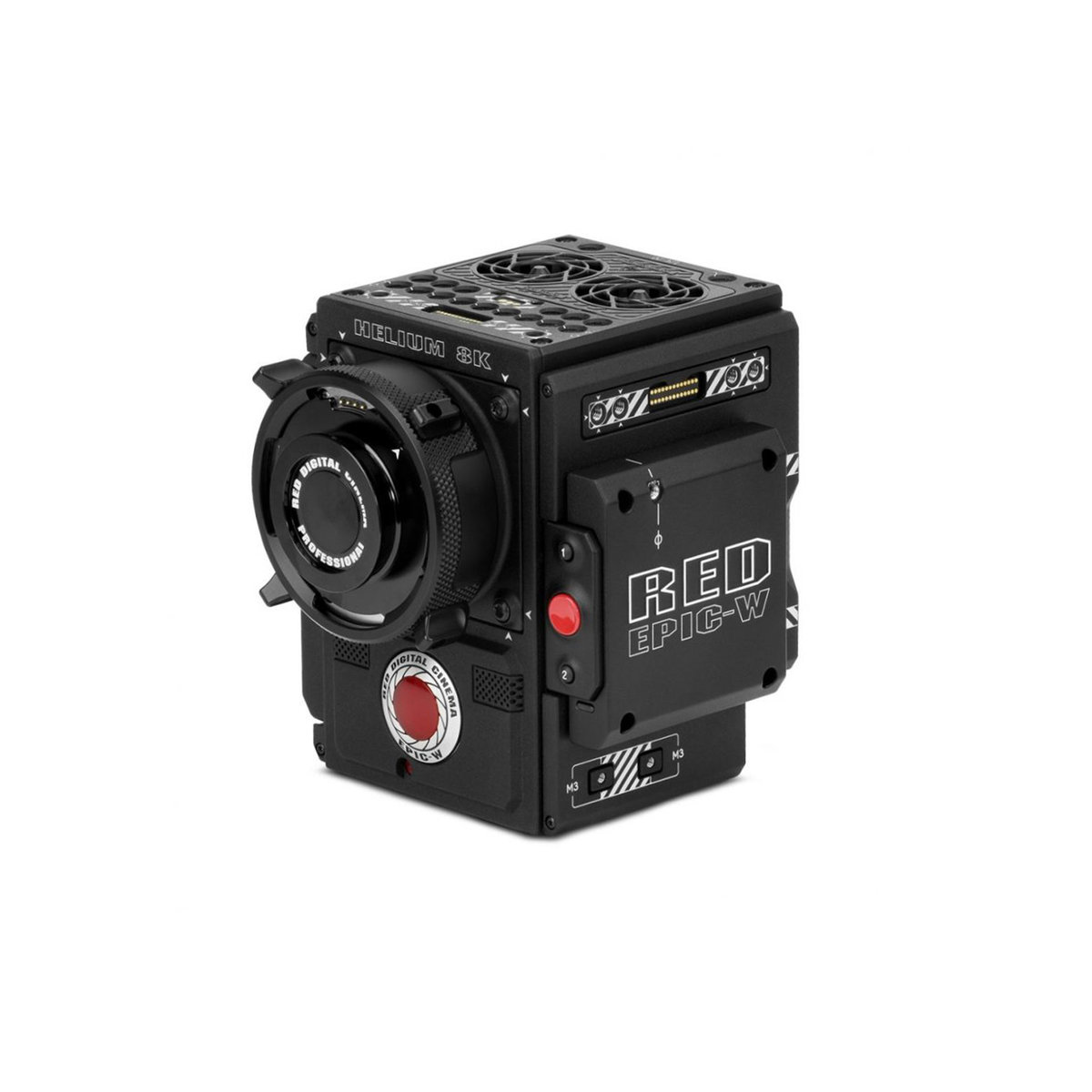 Professional film camera in the Canary Islands